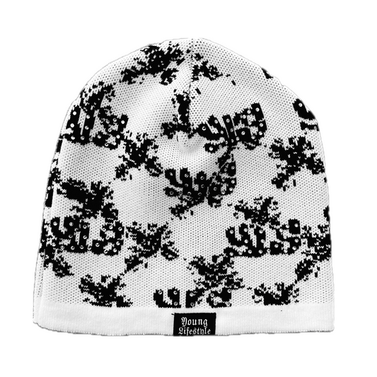 White Crosses Beanie