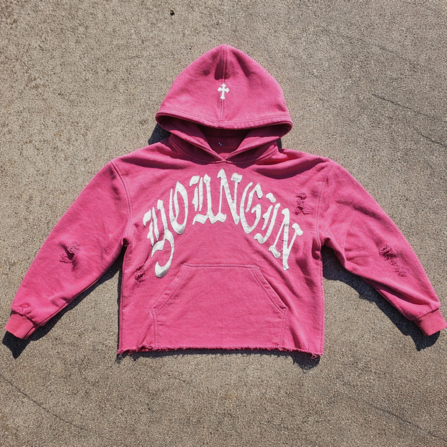 Pink Youngin hoodie
