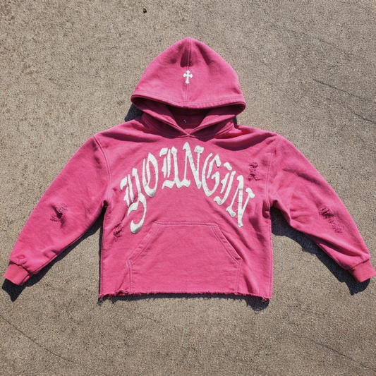 Pink Youngin hoodie